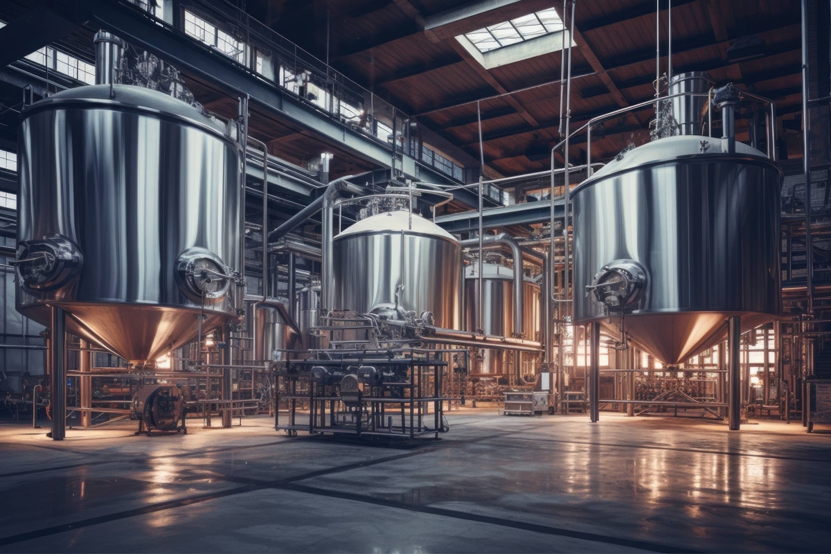 What are the risks of corrosion in brewery equipment