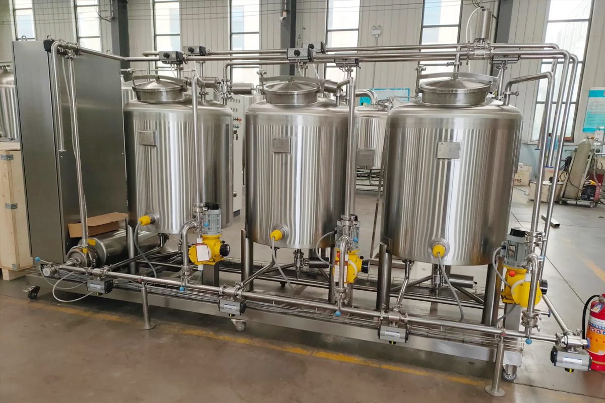 Benefits of the CIP System in Brewery