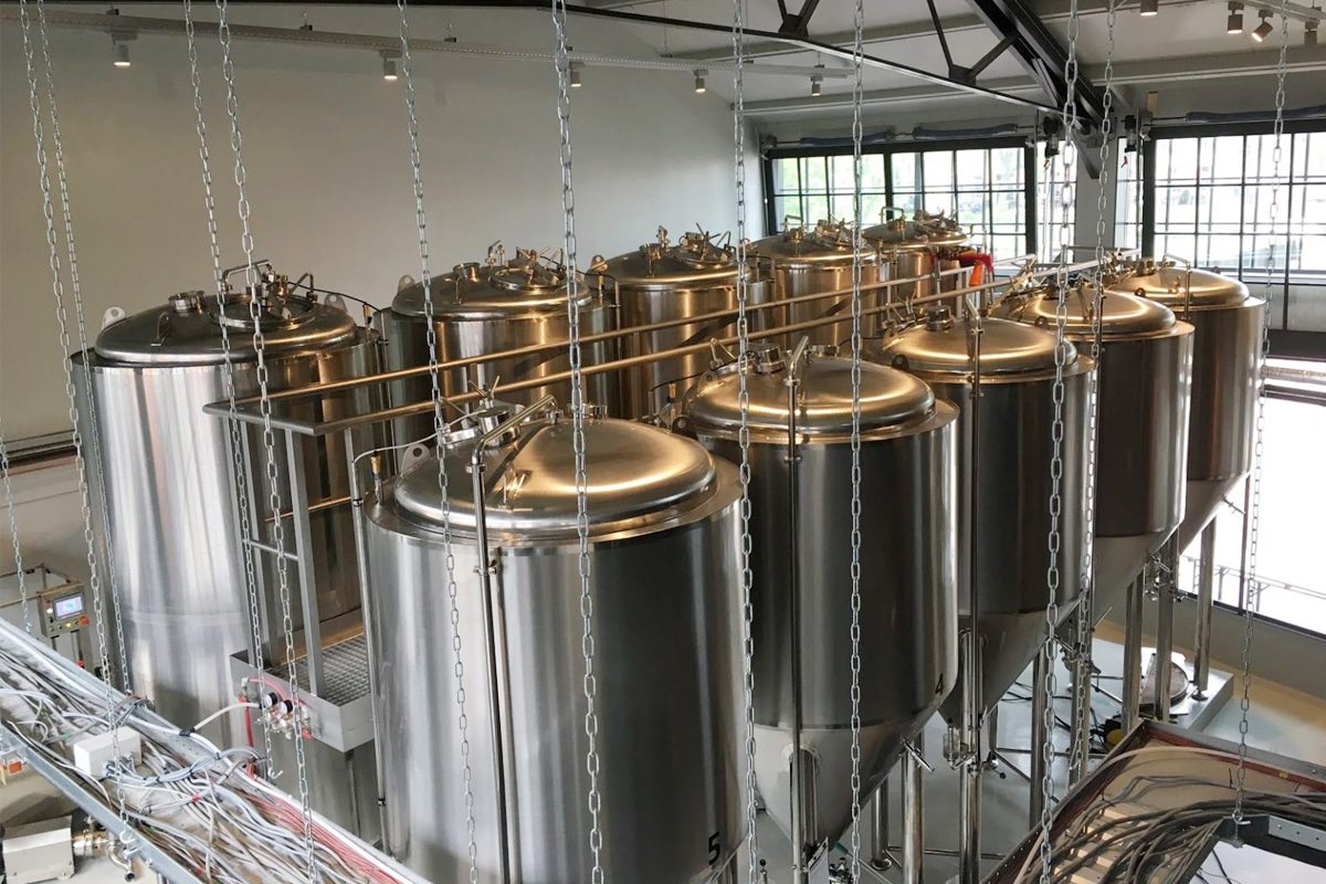 Cleaning Fermentation Tanks Using The CIP System